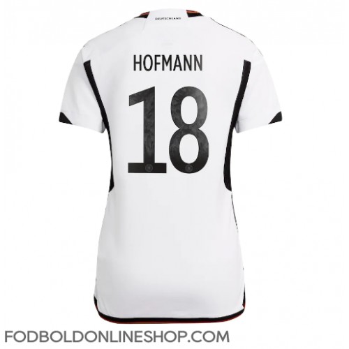 Tyskland Jonas Hofmann #18 Hjemmebanetrøje Dame VM 2022 Kortærmet